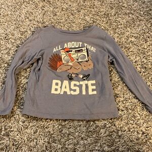 Old Navy - Size 3T- Turkey Thanksgiving long sleeve shirt
